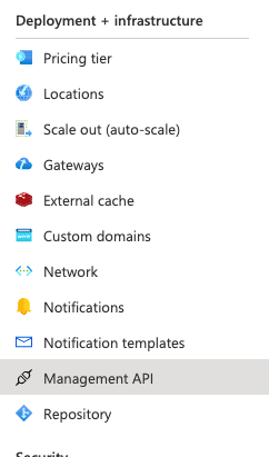 Azure APIM - Management API