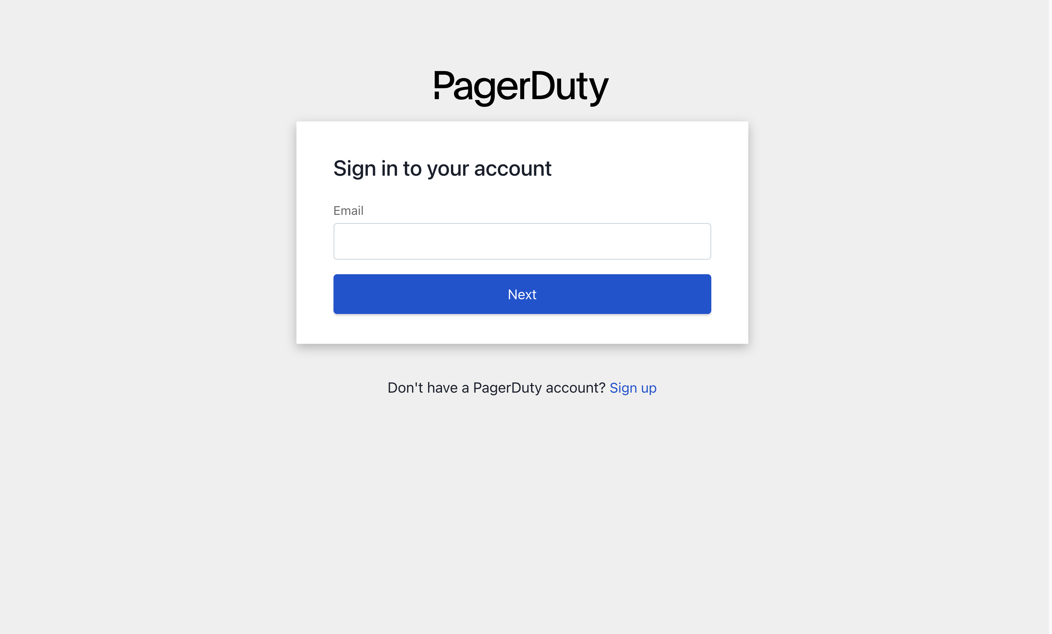 PagerDuty Portal